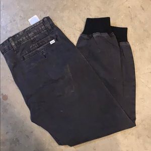 Levi joggers pants grey charcoal size 36